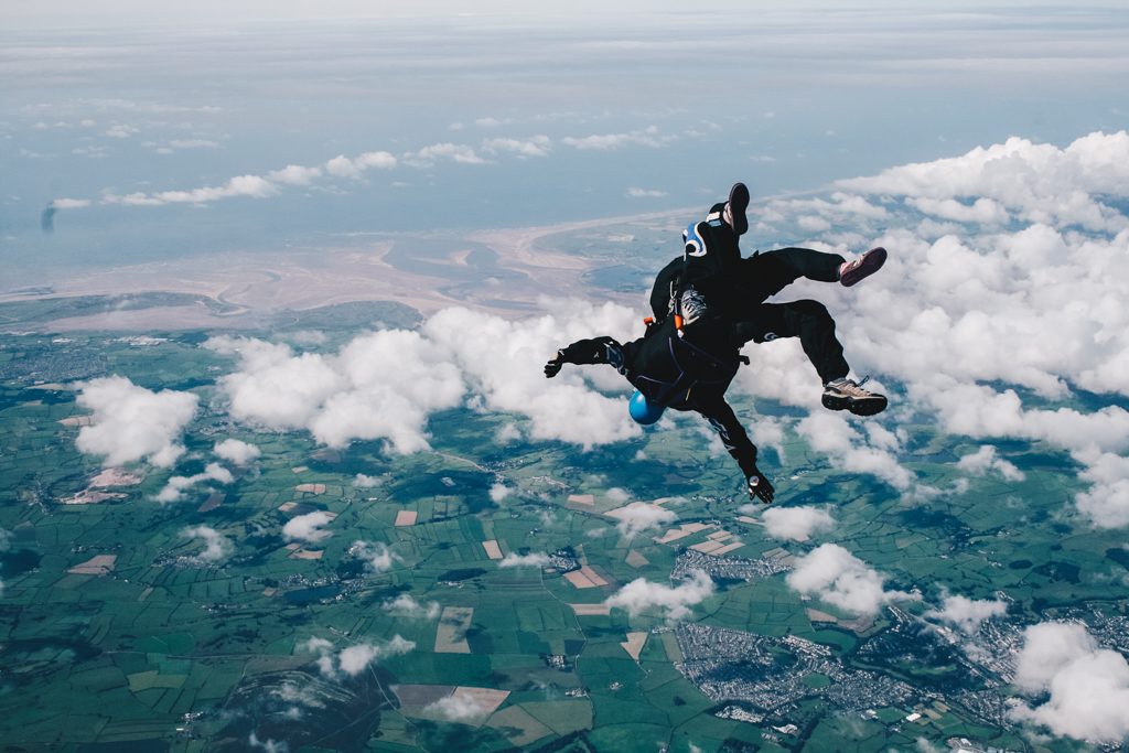 Skydiving in Cumbria UK
