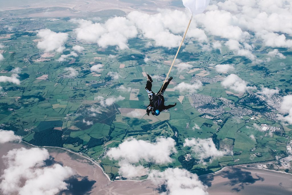 Skydiving in Cumbria UK