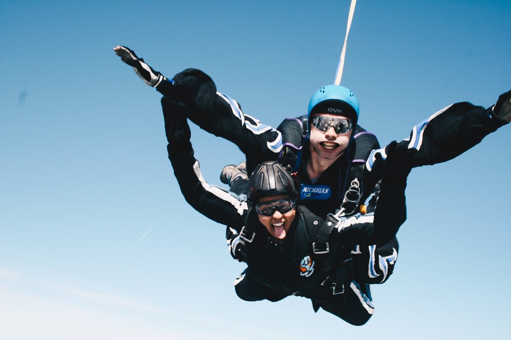 Skydiving in Cumbria UK