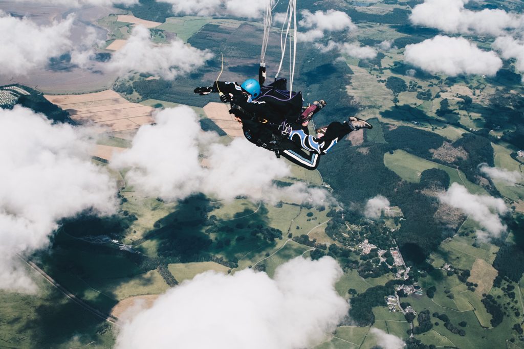 Skydiving in Cumbria UK