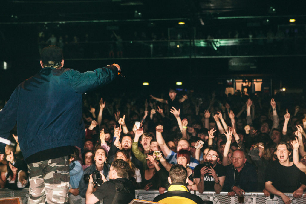 dma's live in manchester shot from stage access all areas