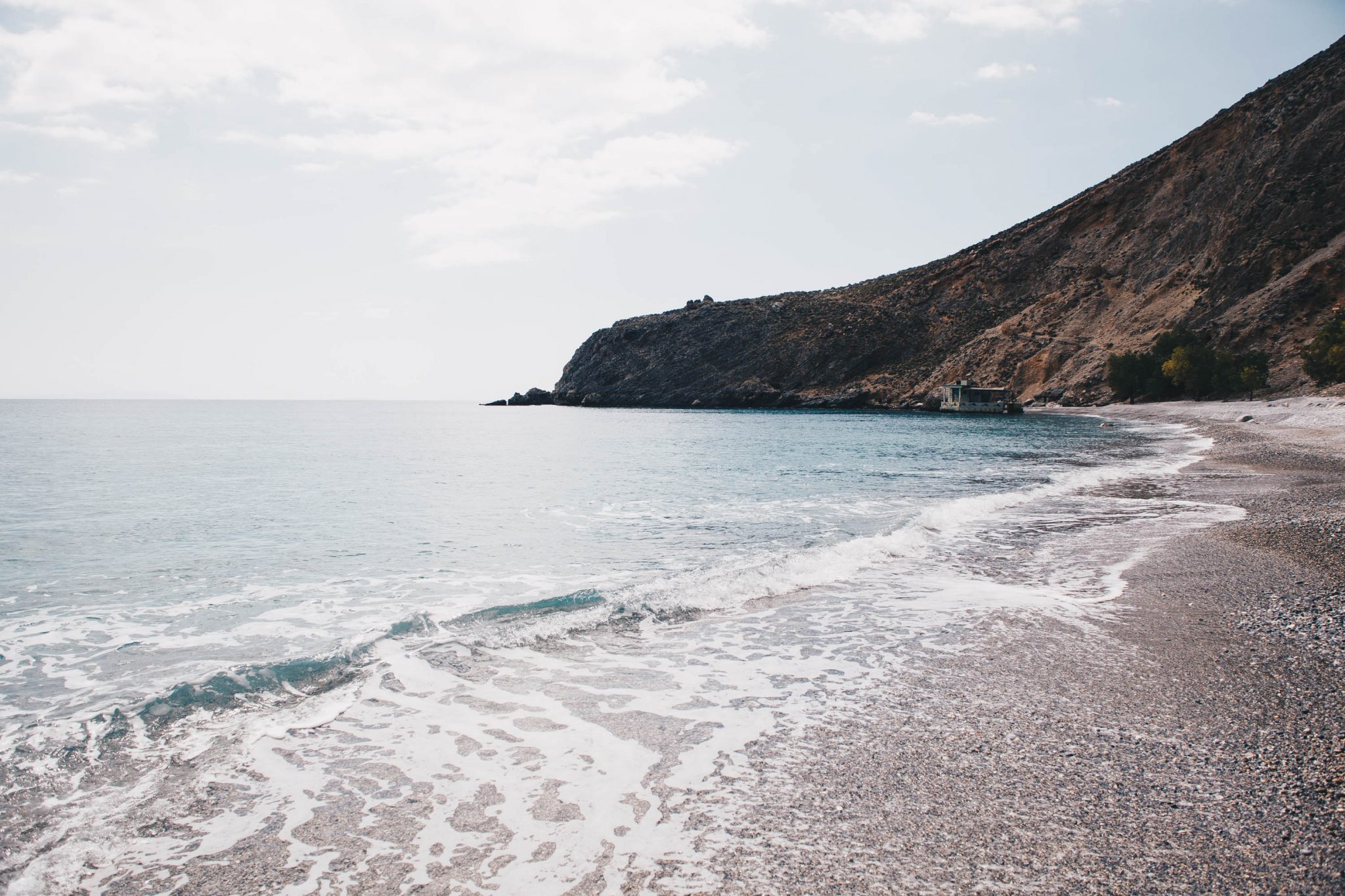 Glyka Nera Beach Sweet Water Beach Crete Greece