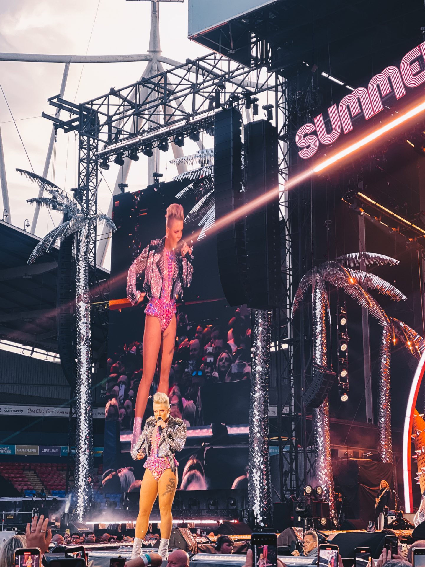 P!nk Summer Carnival Tour 2023 Bolton Stadium Manchester