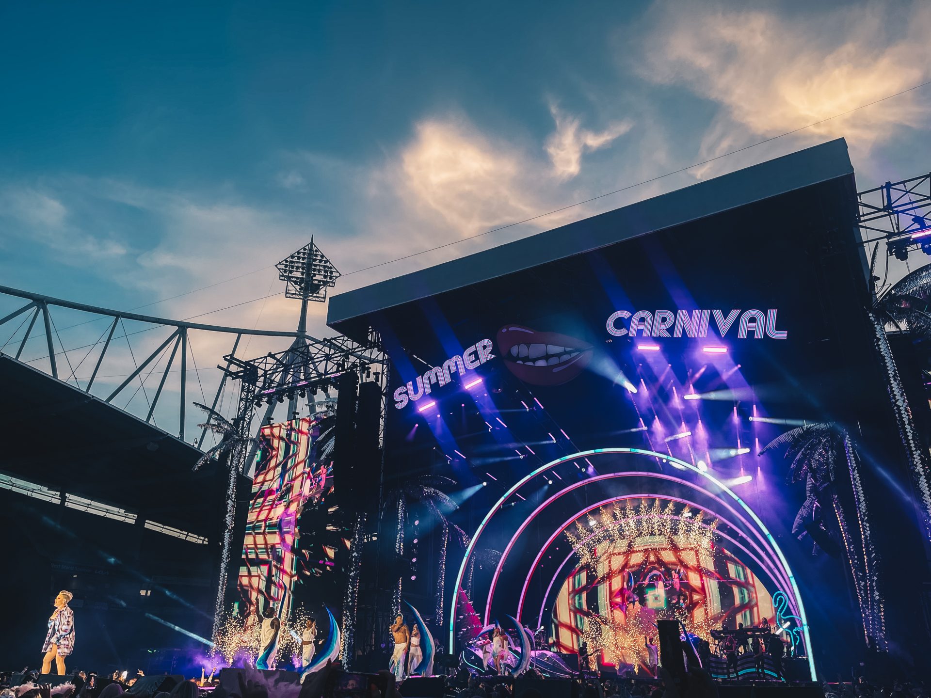 Pink Summer Carnival Tour 2023 Bolton Stadium Manchester