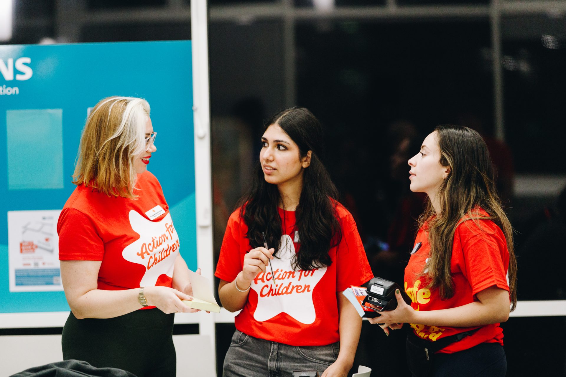 Branded corporate photography for marketing materials.