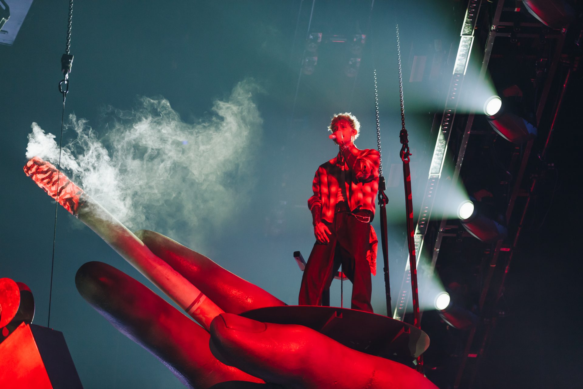 machine gun kelly lost americana tour 2026 manchester co op arena live 