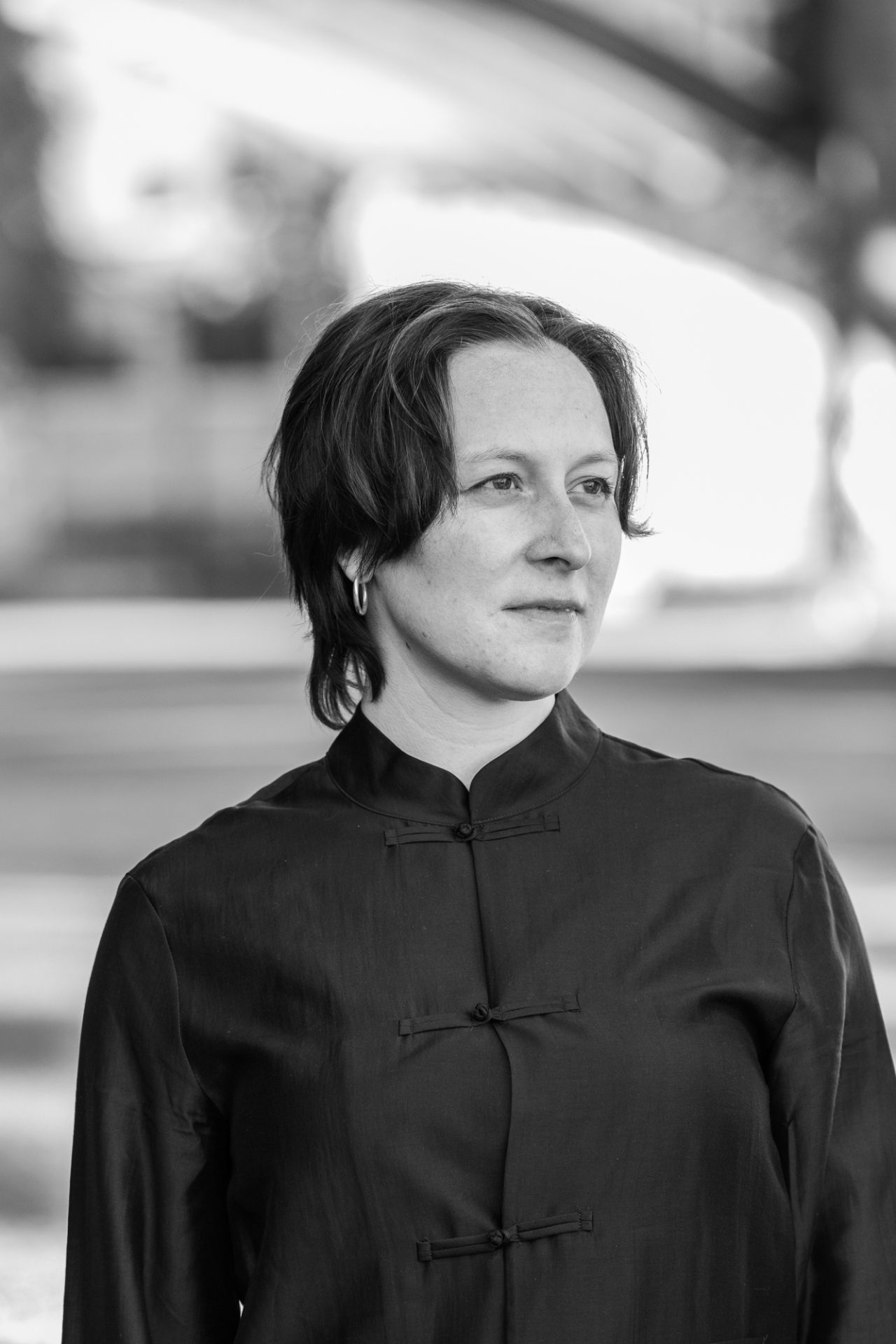 Professional headshot portrait of conductor Lea in Manchester
