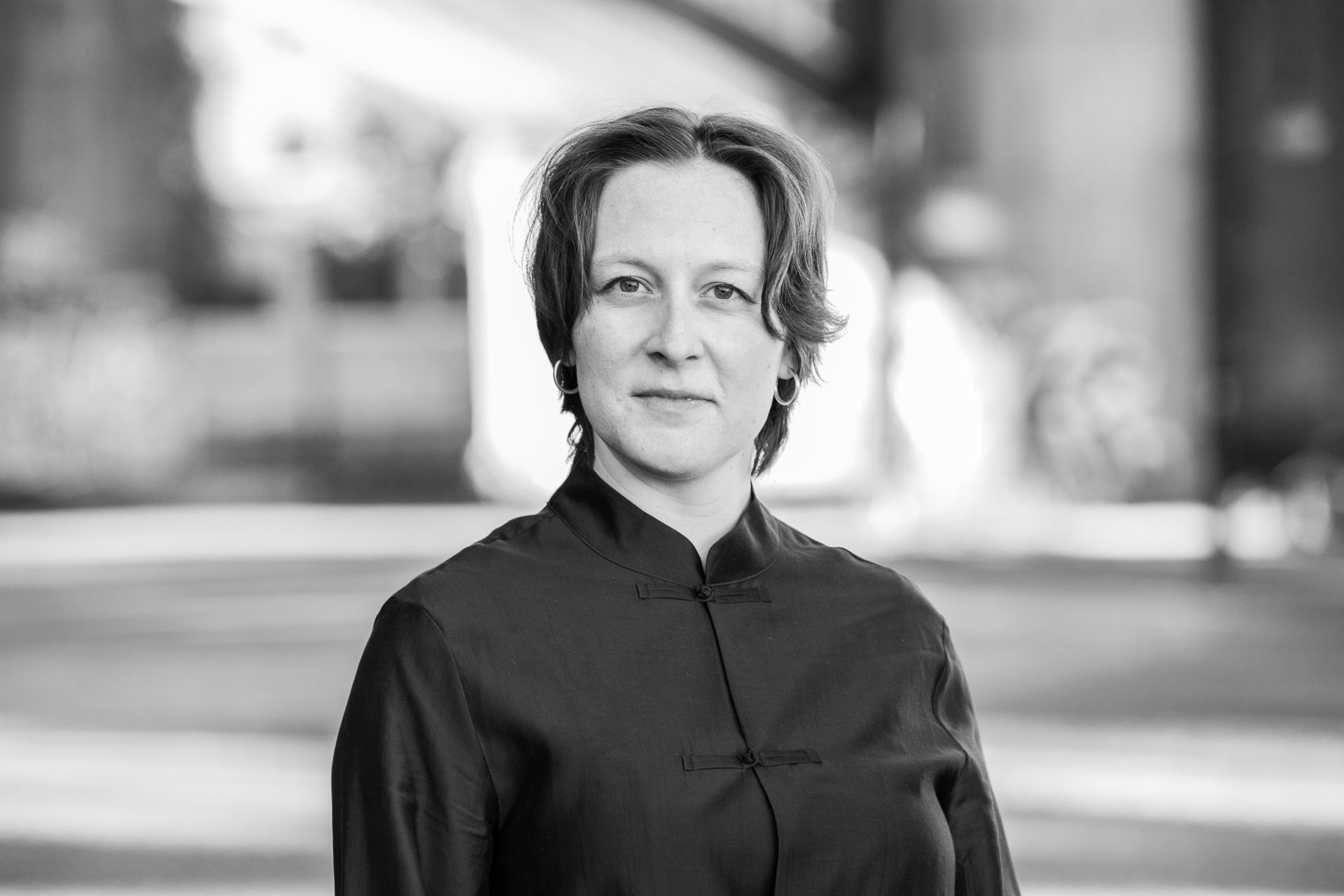 Professional headshot portrait of conductor Lea in Manchester