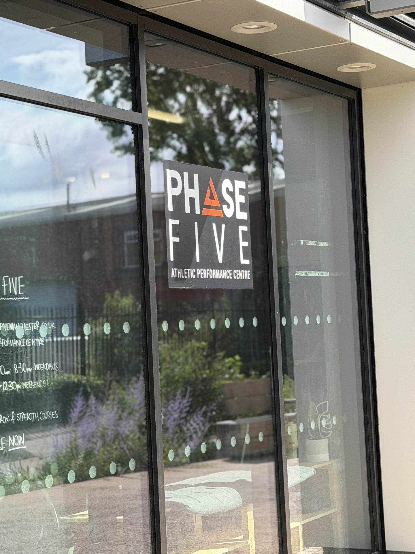Phase Five Manchester gym and athletic performance training space