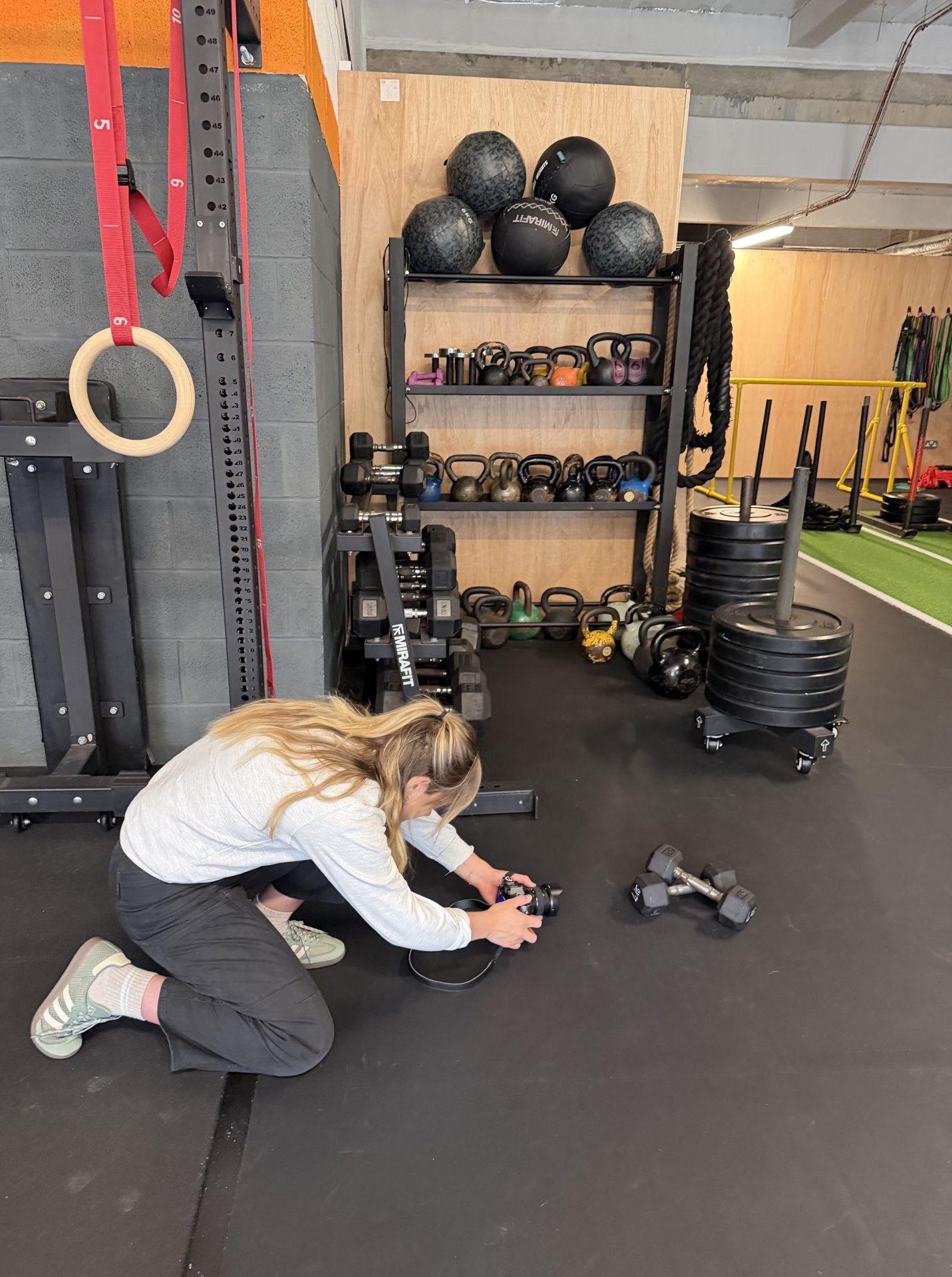 In-house photography training with Kate at Phase Five Manchester