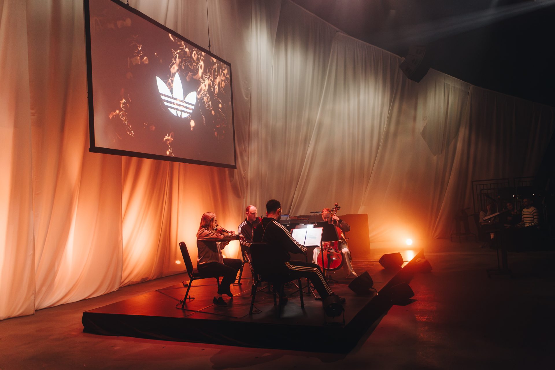 Manchester Camerata live performance at the Common Frequency opening night for Factory International